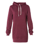 PRM65DRSC PRM65DRS-WOMEN'S MIDWEIGHT SPECIAL BLEND HOODED PULLOVER DRESS